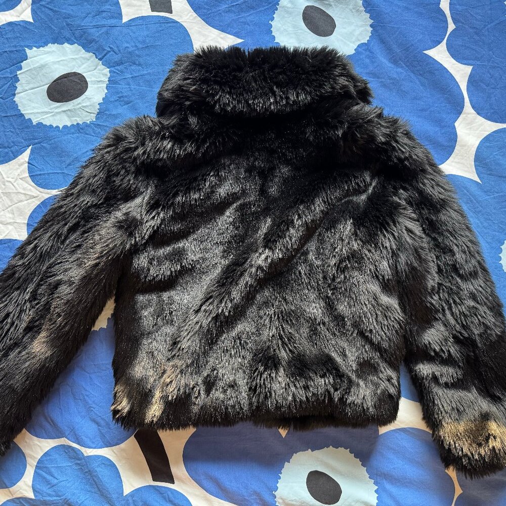 Black Fluffy jacket